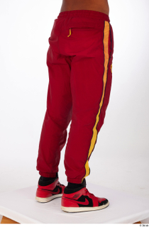 Nabil dressed leg lower body red athletic track pants red…